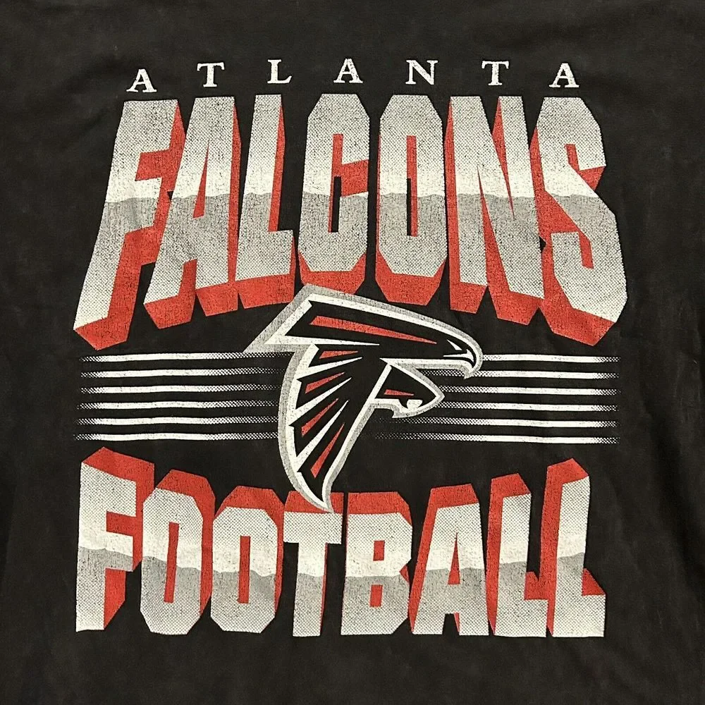Atlanta Falcons '47 Brand Vintage Tubular Large Shirt Black‎ New With Tags